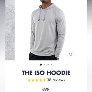 NWT Rhoback Hoodie Large